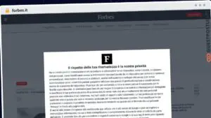 Publish Guest Post on forbes.it