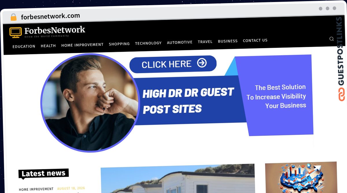 Publish Guest Post on forbesnetwork.com