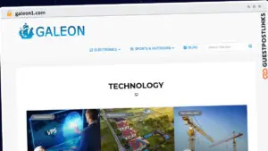 Publish Guest Post on galeon1.com