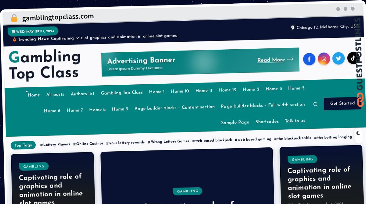 Publish Guest Post on gamblingtopclass.com