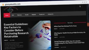 Publish Guest Post on glamyohealths.com