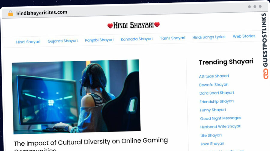 Publish Guest Post on hindishayarisites.com