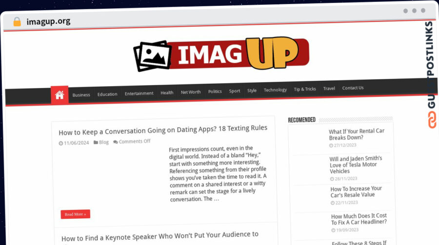 Publish Guest Post on imagup.org