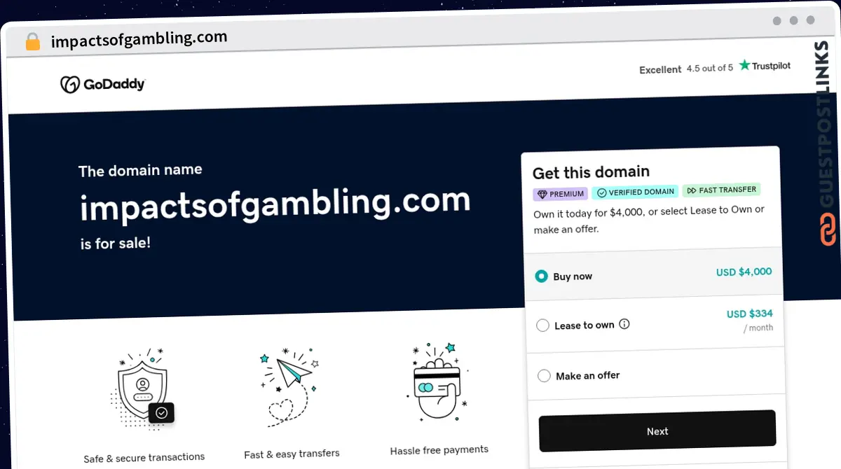 Publish Guest Post on impactsofgambling.com