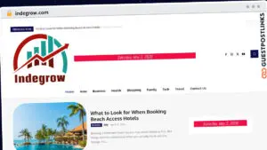 Publish Guest Post on indegrow.com