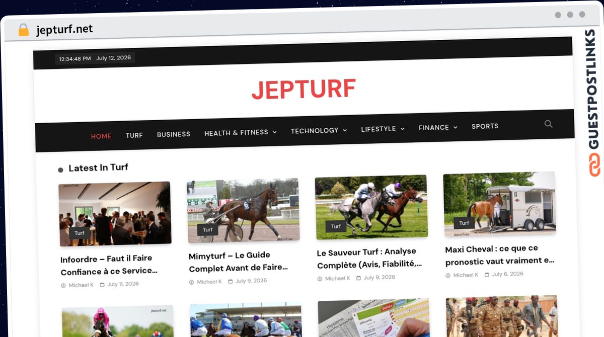 Publish Guest Post on jepturf.net