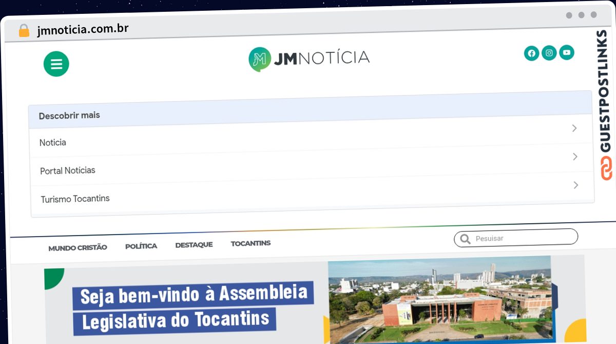 Publish Guest Post on jmnoticia.com.br
