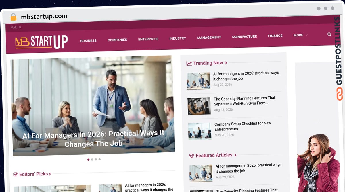 Publish Guest Post on mbstartup.com
