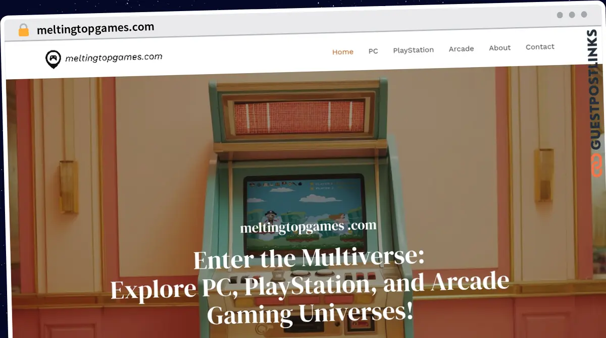 Publish Guest Post on meltingtopgames.com