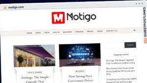 Publish Guest Post on motigo.com