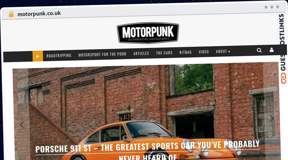 Publish Guest Post on motorpunk.co.uk