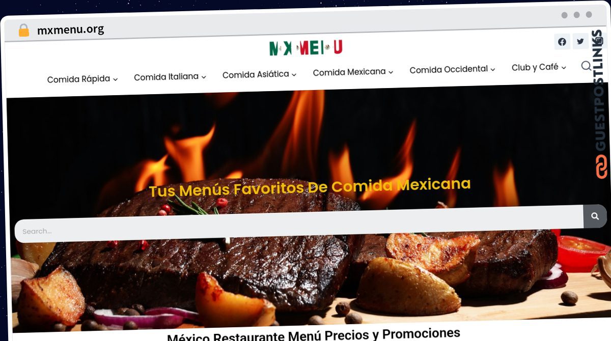 Publish Guest Post on mxmenu.org