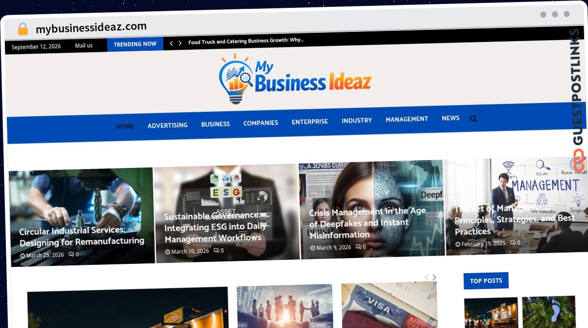 Publish Guest Post on mybusinessideaz.com