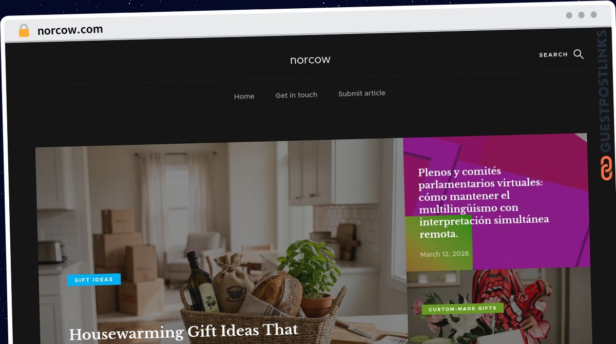 Publish Guest Post on norcow.com
