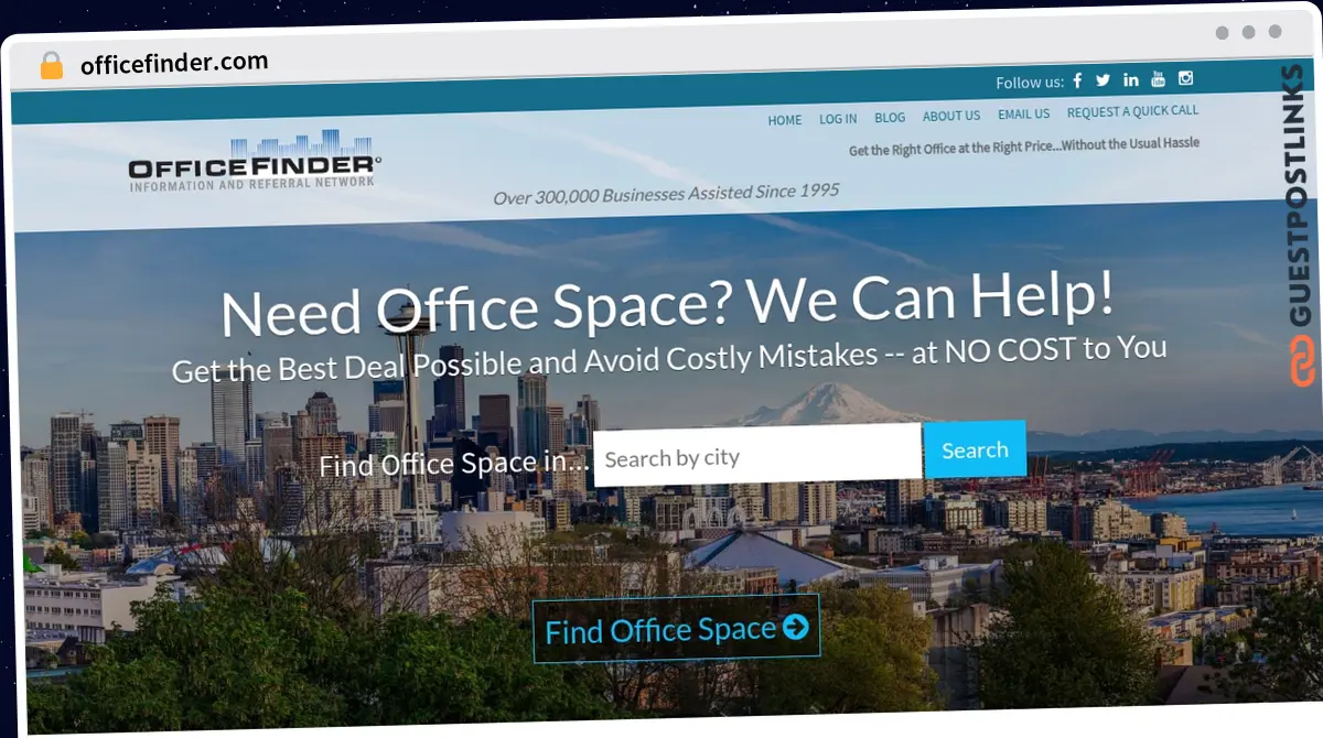 Publish Guest Post on officefinder.com
