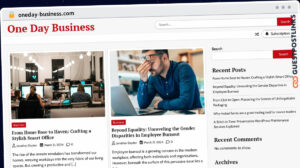 Publish Guest Post on oneday-business.com