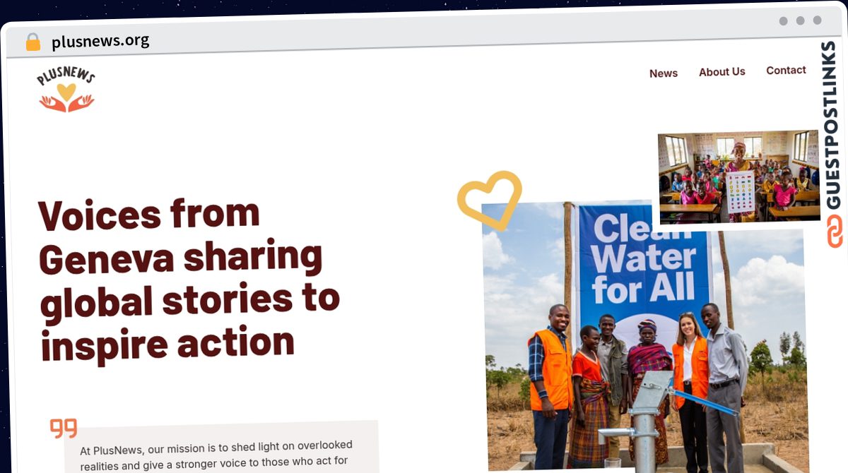 Publish Guest Post on plusnews.org