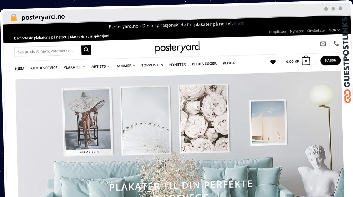 Publish Guest Post on posteryard.no