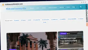 Publish Guest Post on richluxurylifestyle.com