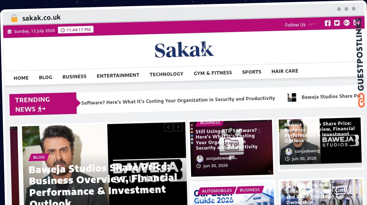 Publish Guest Post on sakak.co.uk