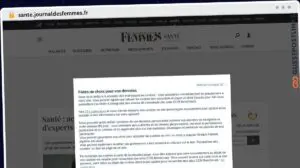 Publish Guest Post on sante.journaldesfemmes.fr