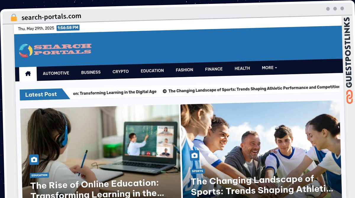 Publish Guest Post on search-portals.com