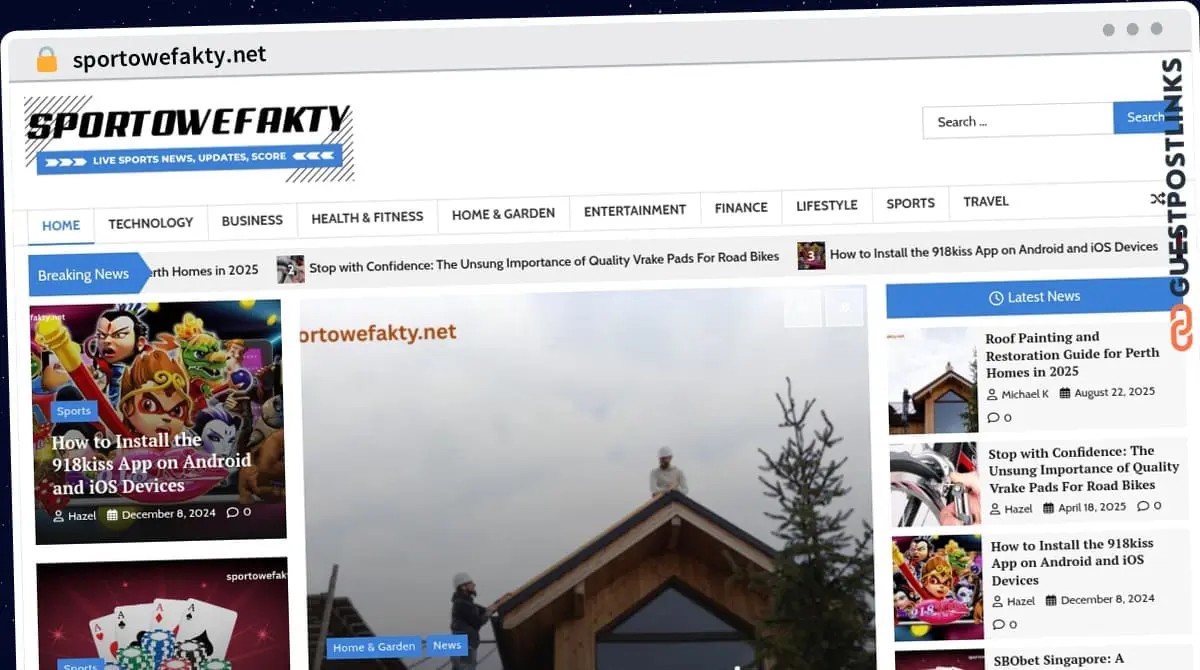 Publish Guest Post on sportowefakty.net