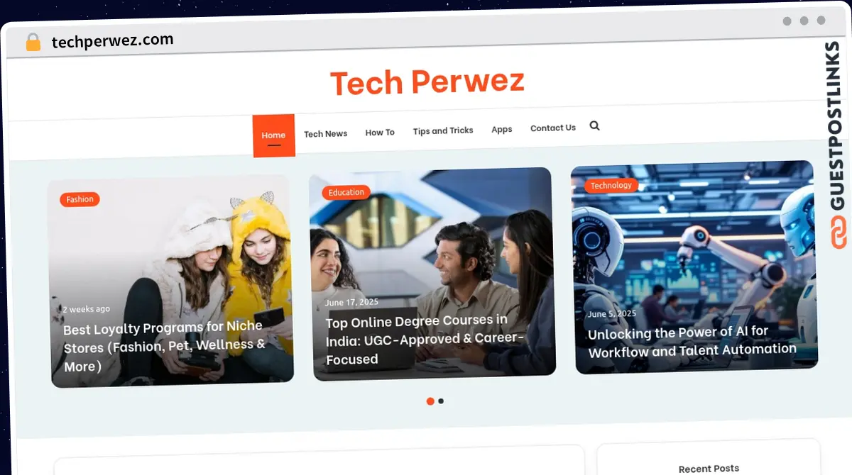 Publish Guest Post on techperwez.com