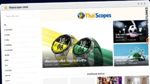 Publish Guest Post on thaiscope.com