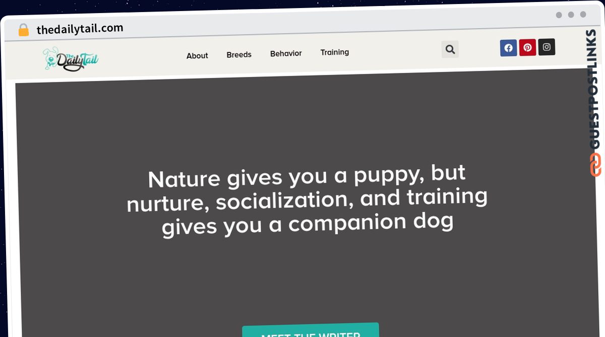 Publish Guest Post on thedailytail.com