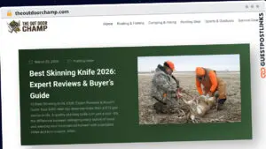 Publish Guest Post on theoutdoorchamp.com