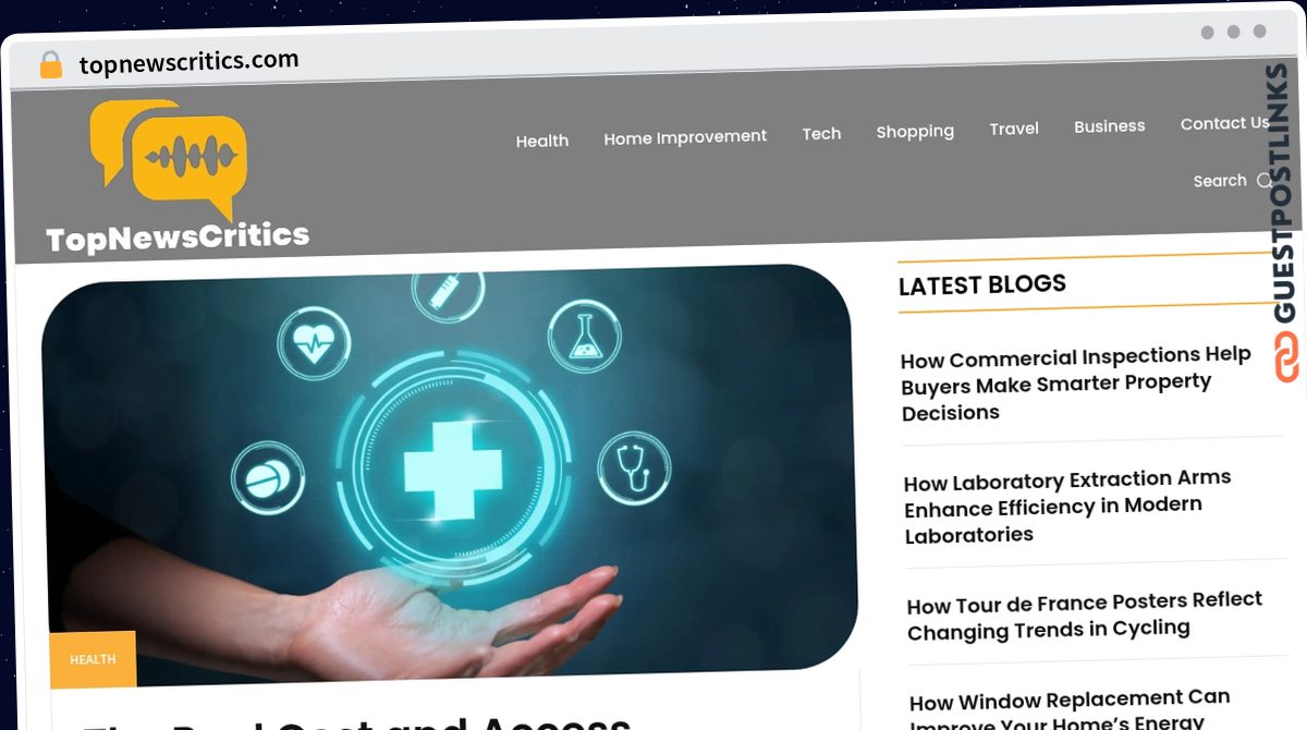 Publish Guest Post on topnewscritics.com