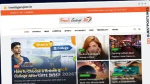 Publish Guest Post on trendzgurujime.in
