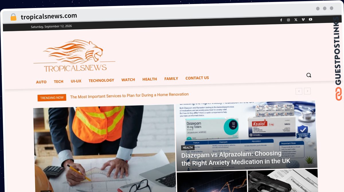 Publish Guest Post on tropicalsnews.com