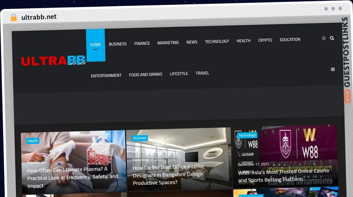 Publish Guest Post on ultrabb.net