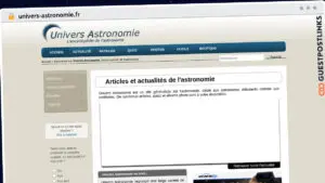Publish Guest Post on univers-astronomie.fr
