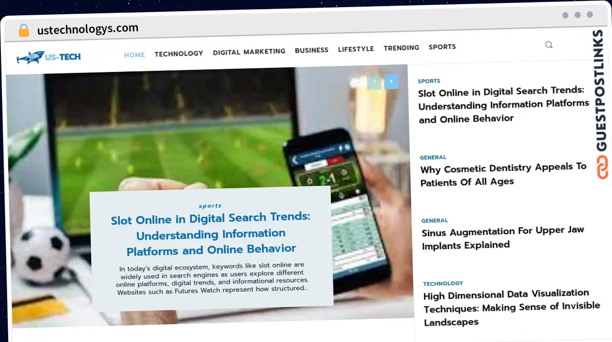 Publish Guest Post on ustechnologys.com