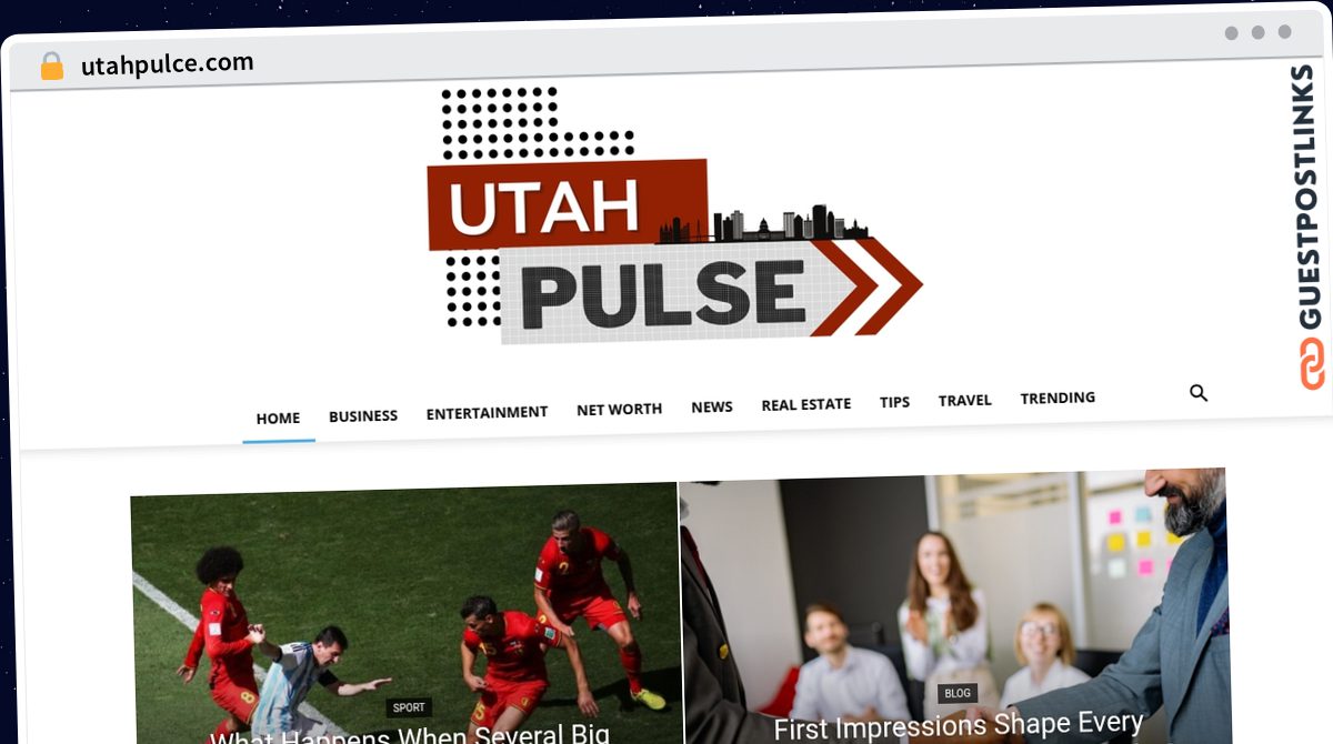 Publish Guest Post on utahpulce.com