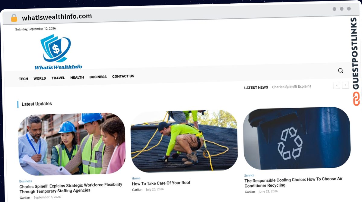 Publish Guest Post on whatiswealthinfo.com