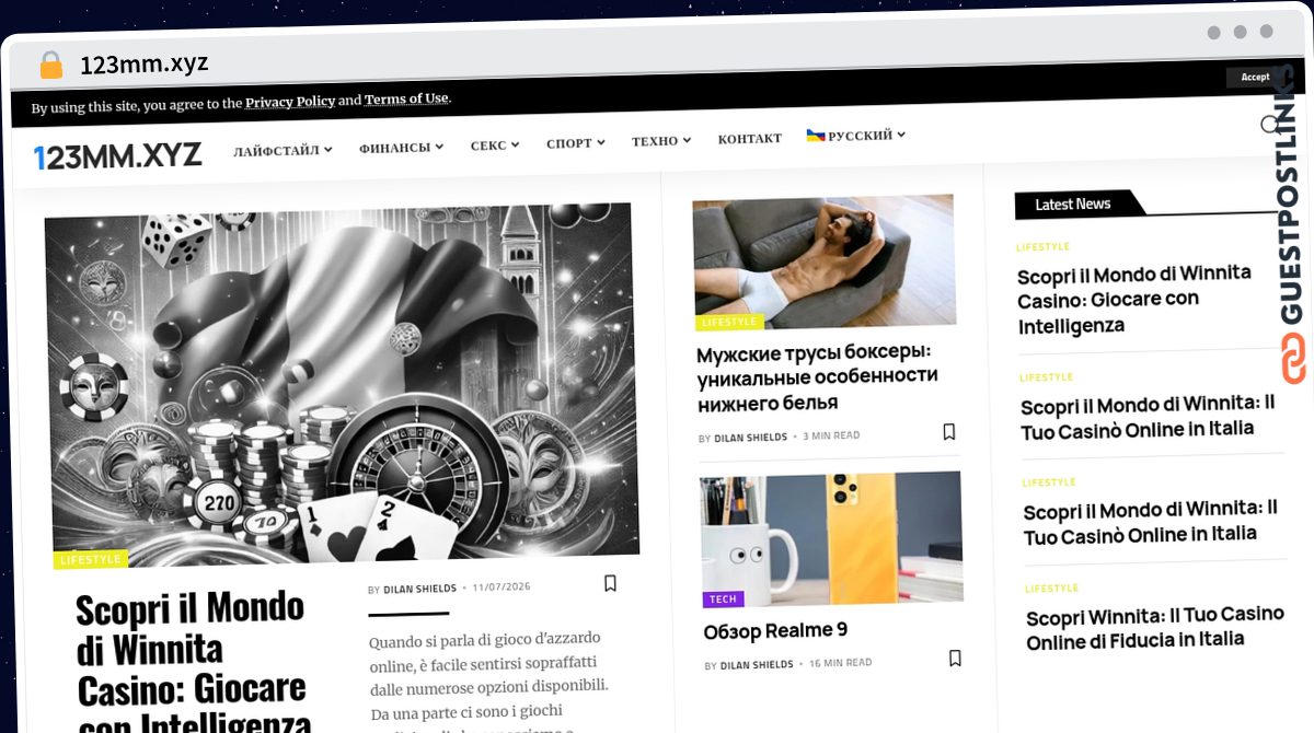 Publish Guest Post on 123mm.xyz