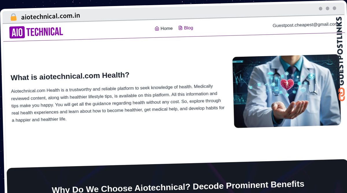Publish Guest Post on aiotechnical.com.in