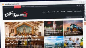 Publish Guest Post on bestthainews.com
