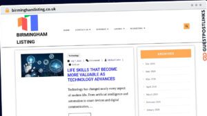 Publish Guest Post on birminghamlisting.co.uk