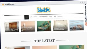 Publish Guest Post on blooklet.net