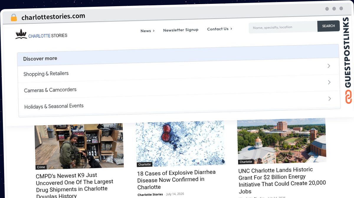 Publish Guest Post on charlottestories.com