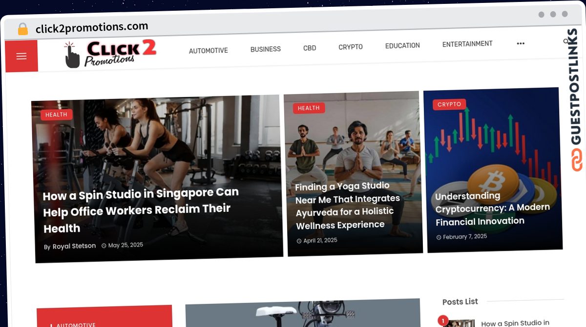 Publish Guest Post on click2promotions.com