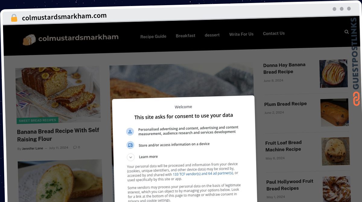 Publish Guest Post on colmustardsmarkham.com