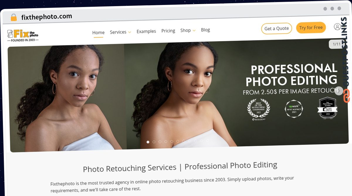 Publish Guest Post on fixthephoto.com