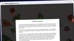 Publish Guest Post on foodnessgracious.com