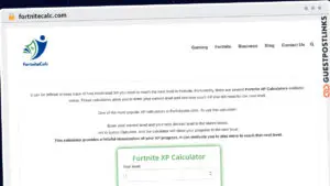 Publish Guest Post on fortnitecalc.com